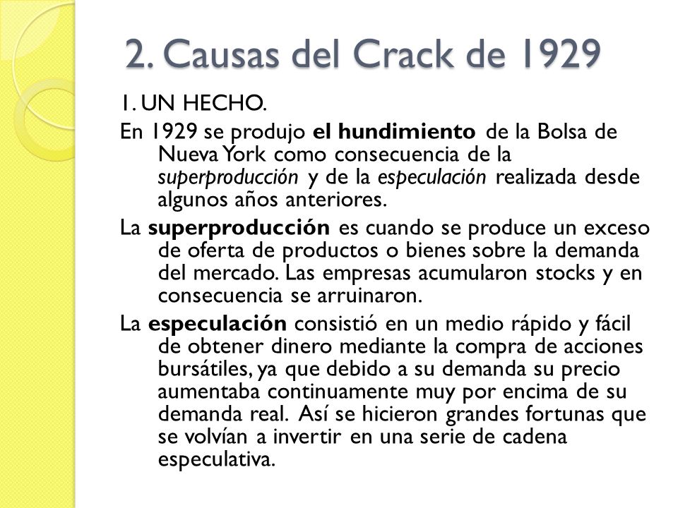 Que efectos produce el crack